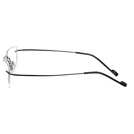 Black ochicho rimless frame by BUUCHASHME (2) Black Rimless glasses | Frameless eyeglasses | Eyeglasses without frames | No Frame around the edge of the lenses BUYCHASHME OCHICHO