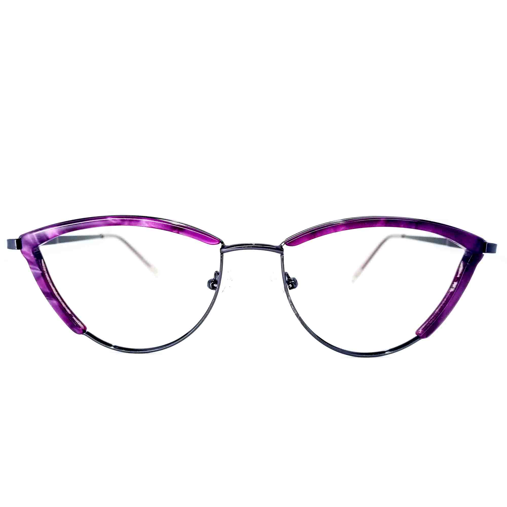 Purple Cat eye Metal Frame eyeglasses-499/- Ochicho Purple Cat eye Metal Frame eyeglasses-499/- Ochicho