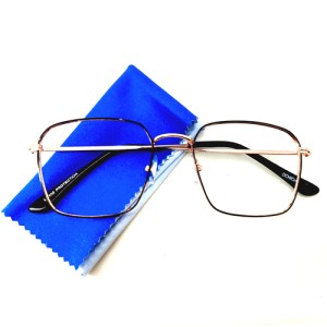 Golden Black Square Metal Frame