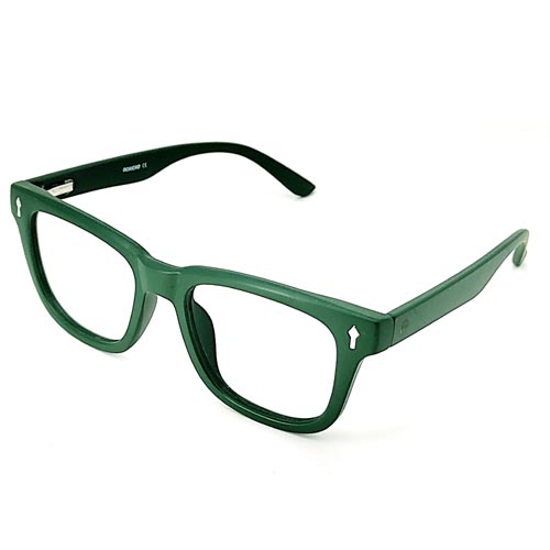 Hip Hop Square Thick Frame Eyeglasses buychashme
